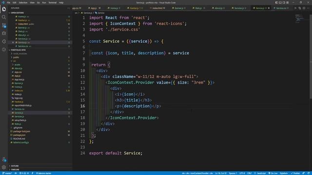 Build A Responsive Portfolio Website with React and Tailwind смотреть онлайн