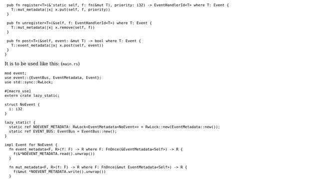 Code Review: Simple type-safe and thread-safe Rust event system смотреть онлайн