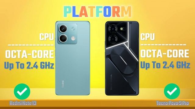 Full Comparison | Redmi Note 13 vs Tecno Pova 5 Pro смотреть онлайн
