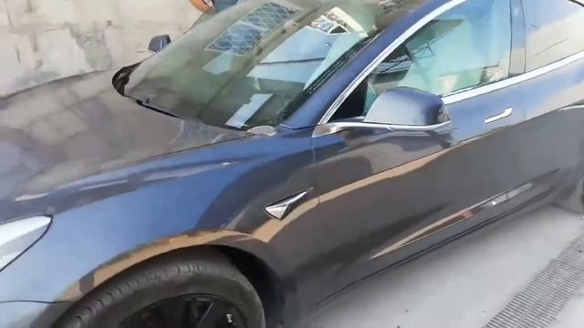 TESLA MODEL 3: делаю клиренс до уровня NISSAN LEAF смотреть онлайн