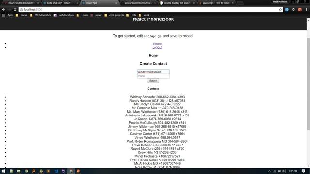 React CRUD: Create and Delete смотреть онлайн