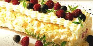 ПОТРЯСАЮЩИЙ ВКУС  рецепт Рулет Меринговый
