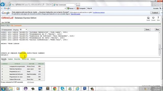 FUNCIONES ORACLE смотреть онлайн