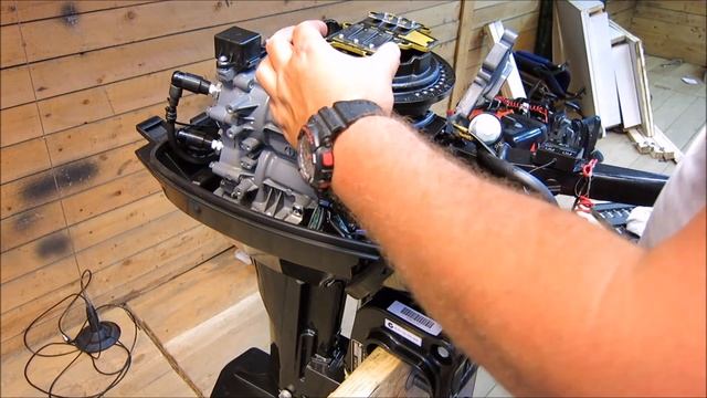 Suzuki 9.9 as 2016 г.в. Раздушка. смотреть онлайн