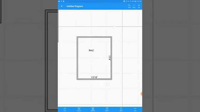 Room Drawing/Measuring - MeasureSquare Mobile for Android Phone смотреть онлайн