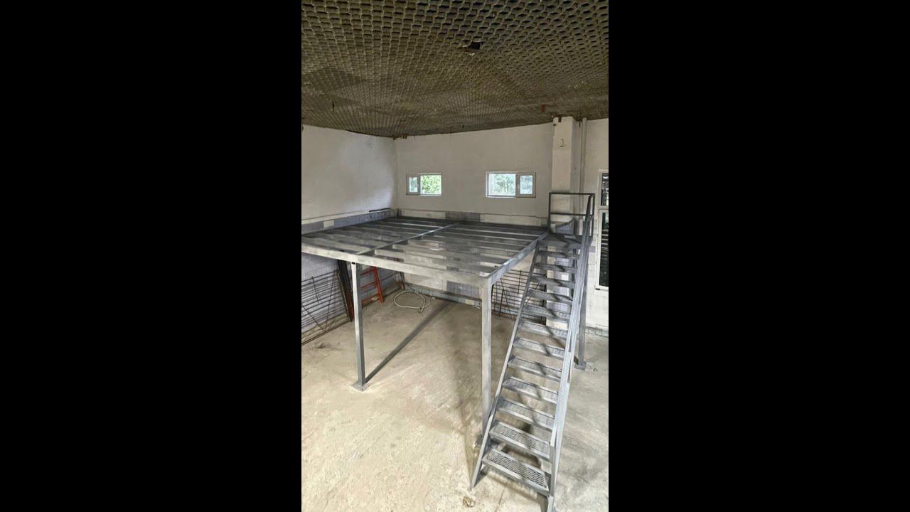 Антресольный этаж на производство.