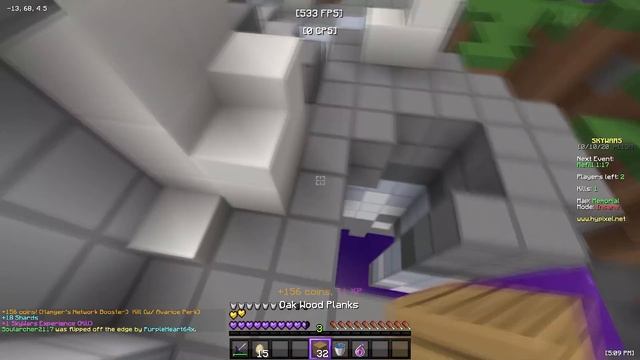 5 block extensions (& my 60k pack release) | Hypixel Skywars смотреть онлайн