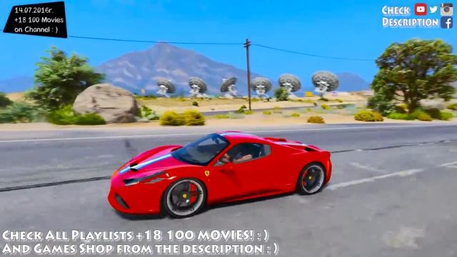 Ferrari 458 Speciale Aperta - GTA V MOD | 2.7K / 1440p ! _REVIEW смотреть онлайн