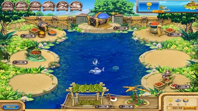 Весёлая ферма 3: Рыбный день (2012) фермерский симулятор про рыб
