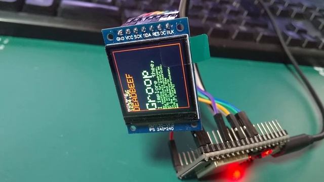 NodeMCU-32S（ESP32）で1.3インチLCDとSPI接続表示テスト（ Bodmer /TFT_eSPI ライブラリ利用） смотреть онлайн