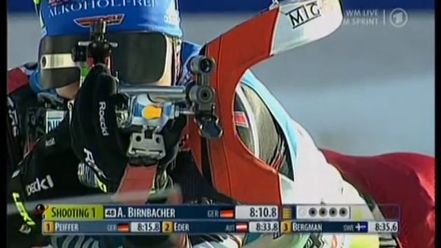 Biathlon-WM Sprint der Männer in Khanty-Mansiysk 2011 смотреть онлайн