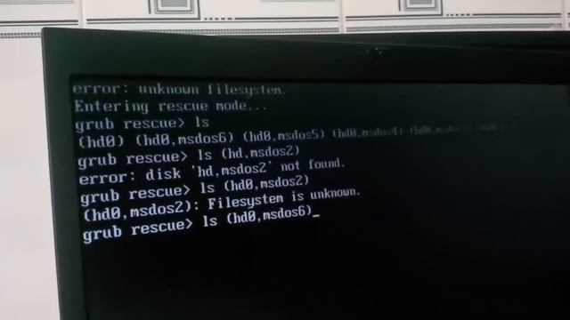 Fix Unknown Filesystem Grub Rescue Ubuntu, Windows