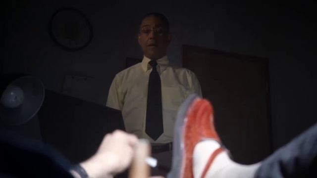 Гектор Саламанко прессует Густаво Фринга. Лучше Звоните Солу (Во все тяжкие). смотреть онлайн