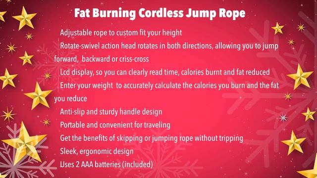Fat Burning Cordless Jump Rope смотреть онлайн