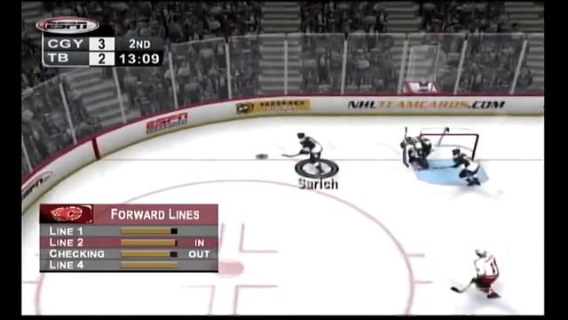 ESPN NHL Hockey (NHL 2K4) Stanley Cup Finals Rewind (Game 6) (Calgary vs. Tampa Bay) смотреть онлайн
