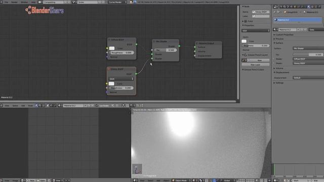 Create Plastic Material using Node Editor in Blender Cycles 2.78 - Blender Material смотреть онлайн