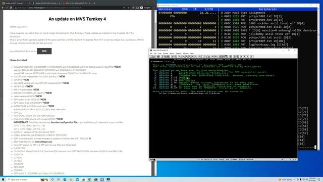 September 2022 Update to MVS 3.8 with ISPF Mod - M225 смотреть онлайн