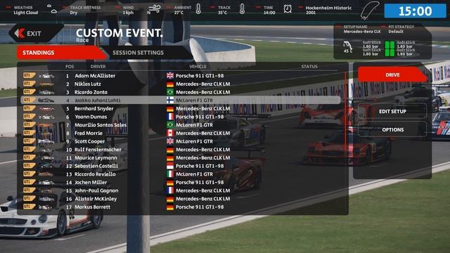 2x GT1 Rennen auf dem Hockenheimring 2001 - Automobilista 2 BETA - Let's Play смотреть онлайн