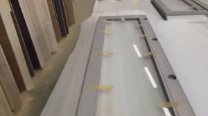 Изготовление МДФ фасадов со стеклом