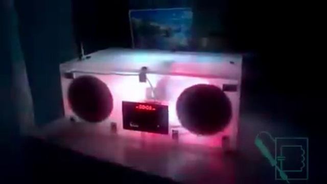 Медиа-центр на базе MP2897 с цветомузыкой смотреть онлайн