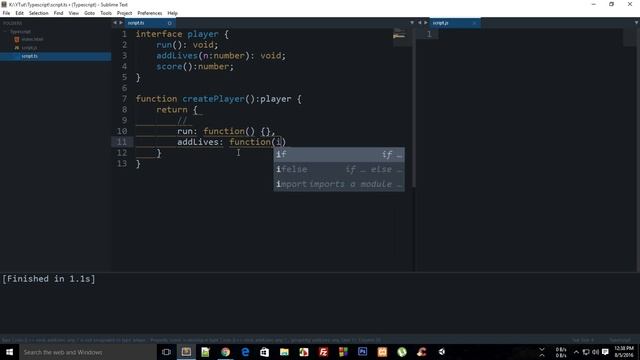 TypeScript Tutorial 13: More on Interface смотреть онлайн