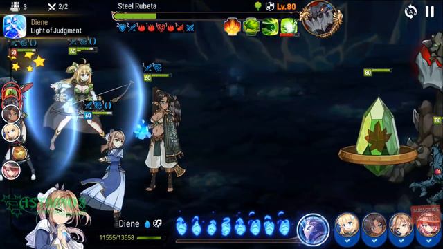 EPIC SEVEN Serila VS Golem 9 Auto with Silk, Falconer Kluri & Diene Gameplay - Epic 7 Team Stats F2 смотреть онлайн