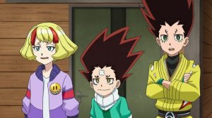 BEYBLADE BURST RISE Episode 4 Part 1 : Inspiration! Challenging Valt!