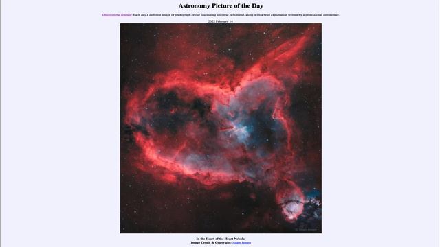 2022 February 14 - In the Heart of the Heart Nebula смотреть онлайн
