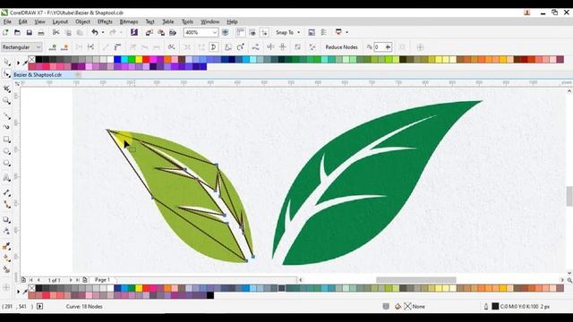 Penggunaan Bezier Tool dan Shape tool di Coreldraw Untuk Pemula - Tutorial Coreldraw смотреть онлайн