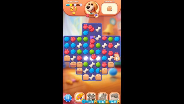 Puppy Diary - Epic Match 3 Game level 1 - 20 HD смотреть онлайн