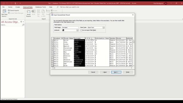 How to Import an MS Excel file into MS Access смотреть онлайн