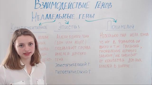 Взаимодействие генов. смотреть онлайн