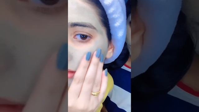 Plaster of Paris Face Mask ? #shorts смотреть онлайн