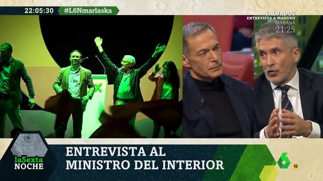 Así ve Fernando Grande-Marlaska a Vox смотреть онлайн