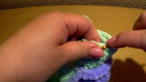 Черепаха из плюшевой пряжи вязаная крючком. Часть 2.