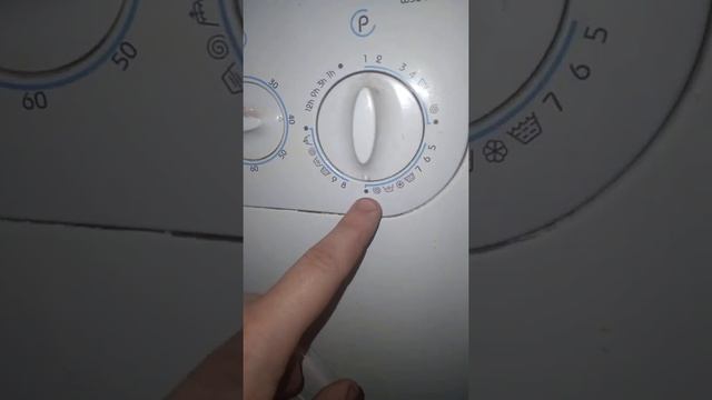 Сброс программы Indesit WS84TX смотреть онлайн