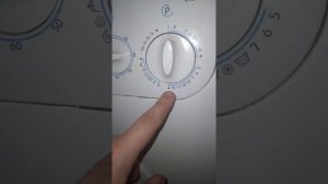 Сброс программы Indesit WS84TX