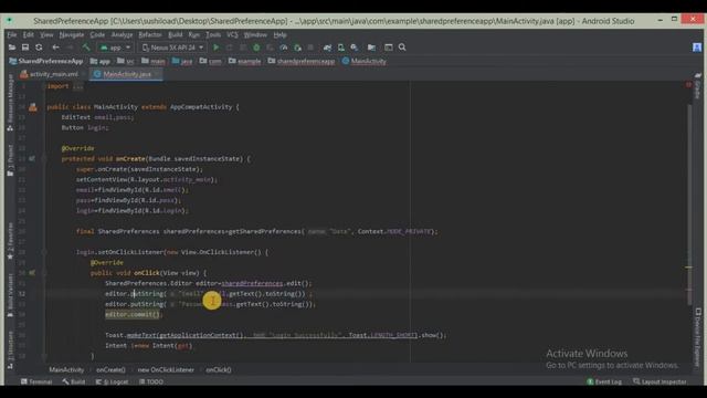 SharedPreferences in Android Full Tutorial in Hindi смотреть онлайн