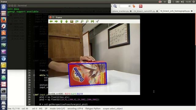 2. Object Tracking Using Homography (OpenCV + Python) смотреть онлайн