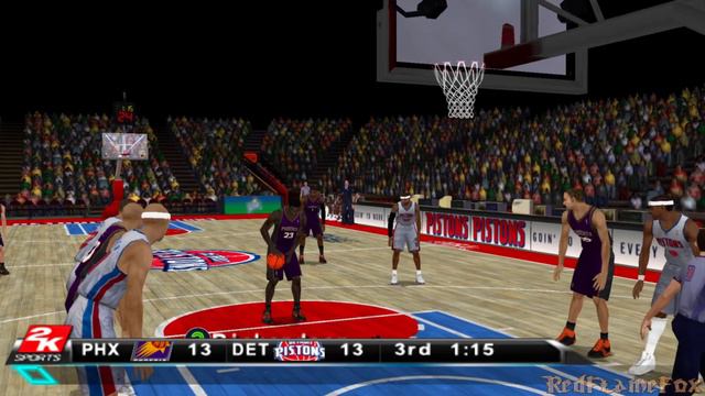 Phoenix Suns vs Detroit Pistons - NBA 2K10 [PPSSPP | 1080p] смотреть онлайн