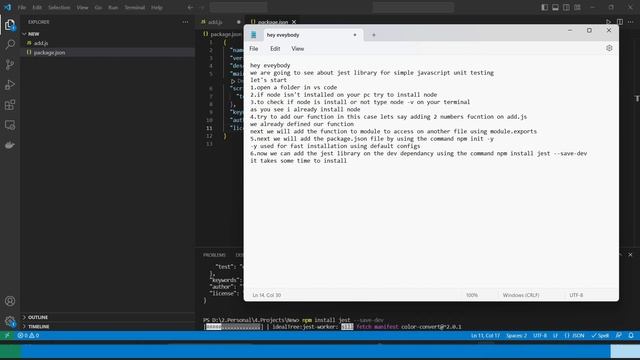 JavaScript Unit Testing using JEST #Jest #meta #UnitTesting смотреть онлайн