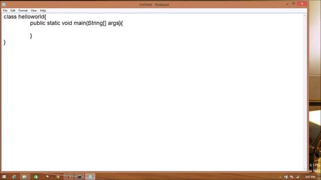 Java first program public static void main set path смотреть онлайн