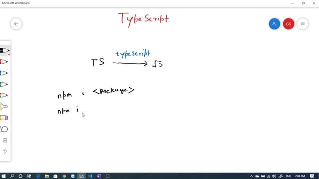 TypeScript-Class 5 - TS Env Setup смотреть онлайн