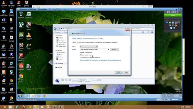 HOW-TO: Map a Network Drive on a Virtual Machine - 2 Methods - Detailed Tutorial смотреть онлайн