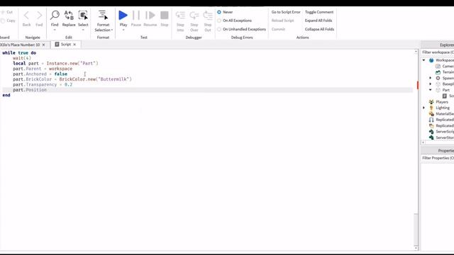Roblox studio part spawner | Роблокс студио спавнер партов смотреть онлайн