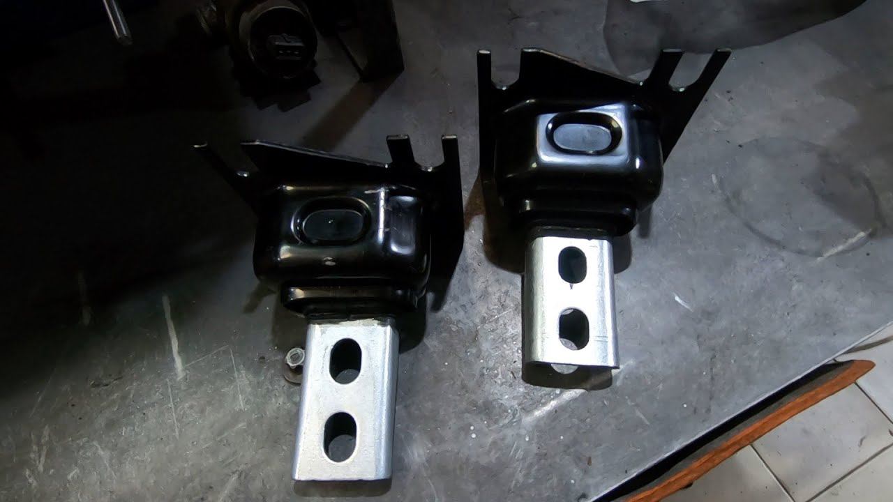 LADA VESTA. СРАВНЕНИЕ ЛЕВЫХ ОПОР КПП. ВИБРАЦИИ НА КУЗОВ. смотреть онлайн