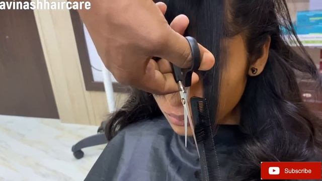 How to cut Bangs & Flicks 2019 In Hindi/ easy way/ Step by step/ front layer fringe/ Fringe Tutoria смотреть онлайн
