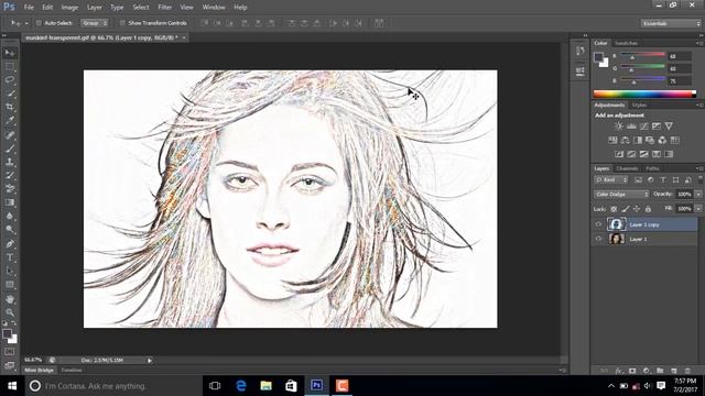 How to create pencil sketch of an Image | Photoshop Tutorial смотреть онлайн