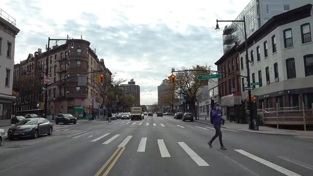 Поездка в центр города - Бруклин - Нью-Йорк / Driving Downtown - Brooklyn - New York City смотреть онлайн
