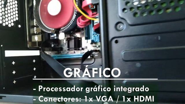 Desktop Cpu i3 8gb Ddr3 Hd 500gb Fonte 200w Completo Linux смотреть онлайн